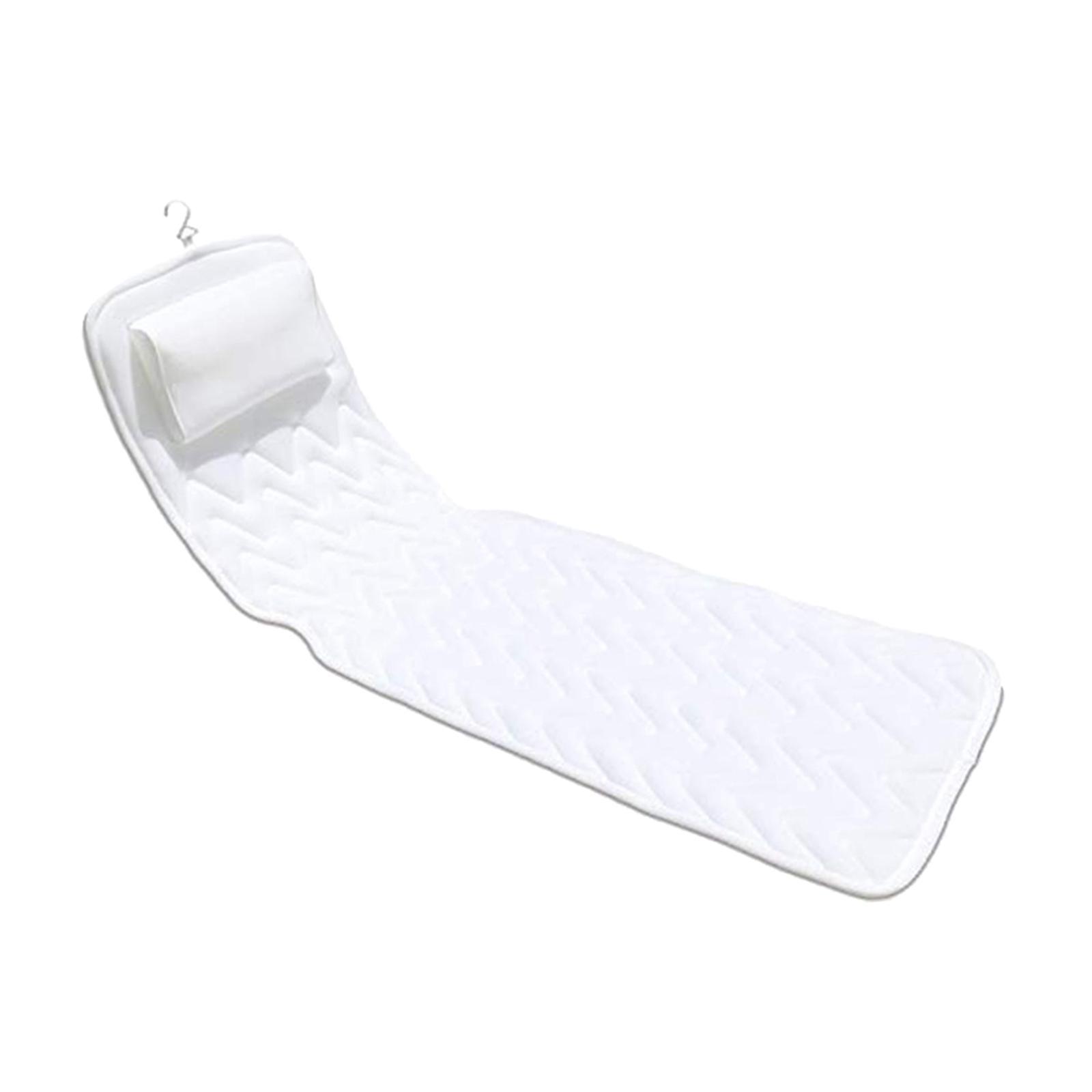Full Body Bath Pillow Head Rest Back Support for Bathtub Home Bathing