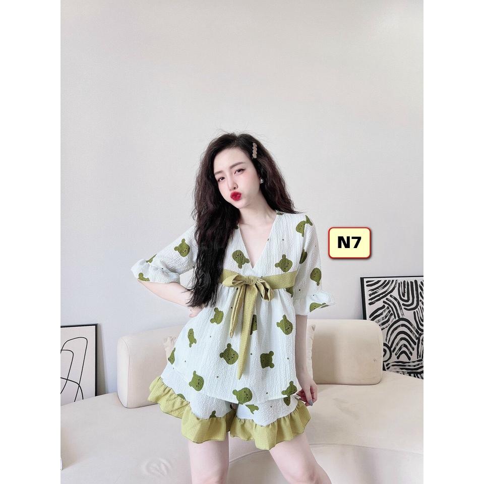 BỘ MẶC NHÀ SHORTS NỮ.