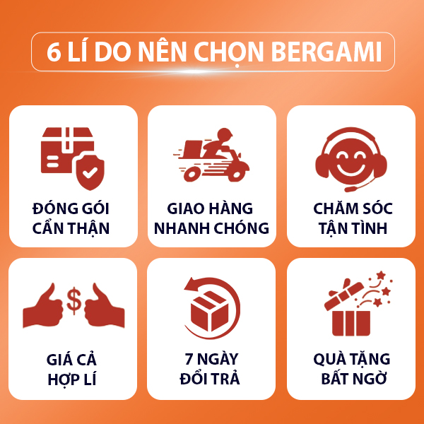 Sữa tắm nước hoa nữ Bergami - Lưu Hương 12h - Tinh Chất nước hoa Pháp nồng nàn - Vitamin C từ trái cam dưỡng trắng da