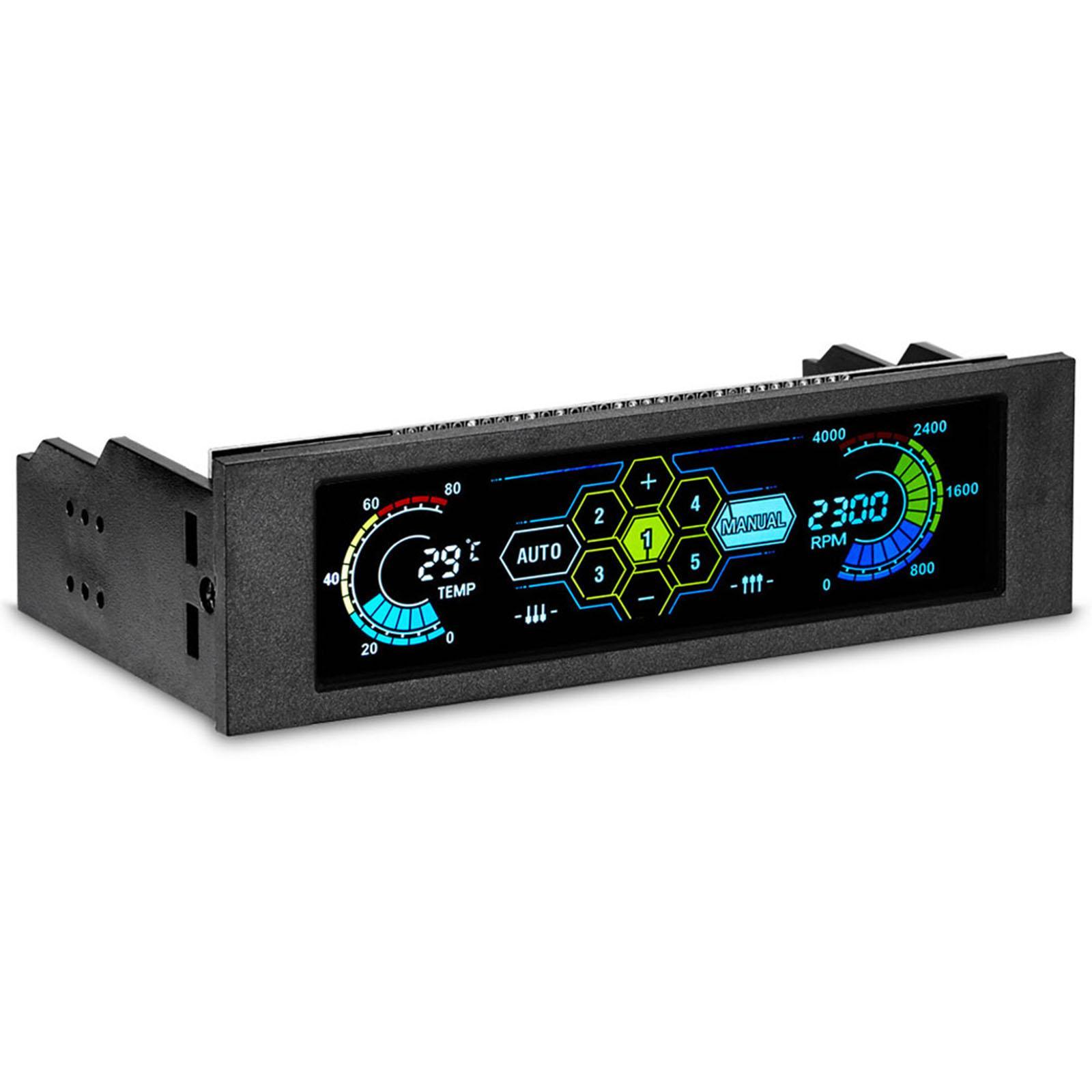 Computer Temperature Monitor Touch Screen 5.25inch for Computer Case Adult