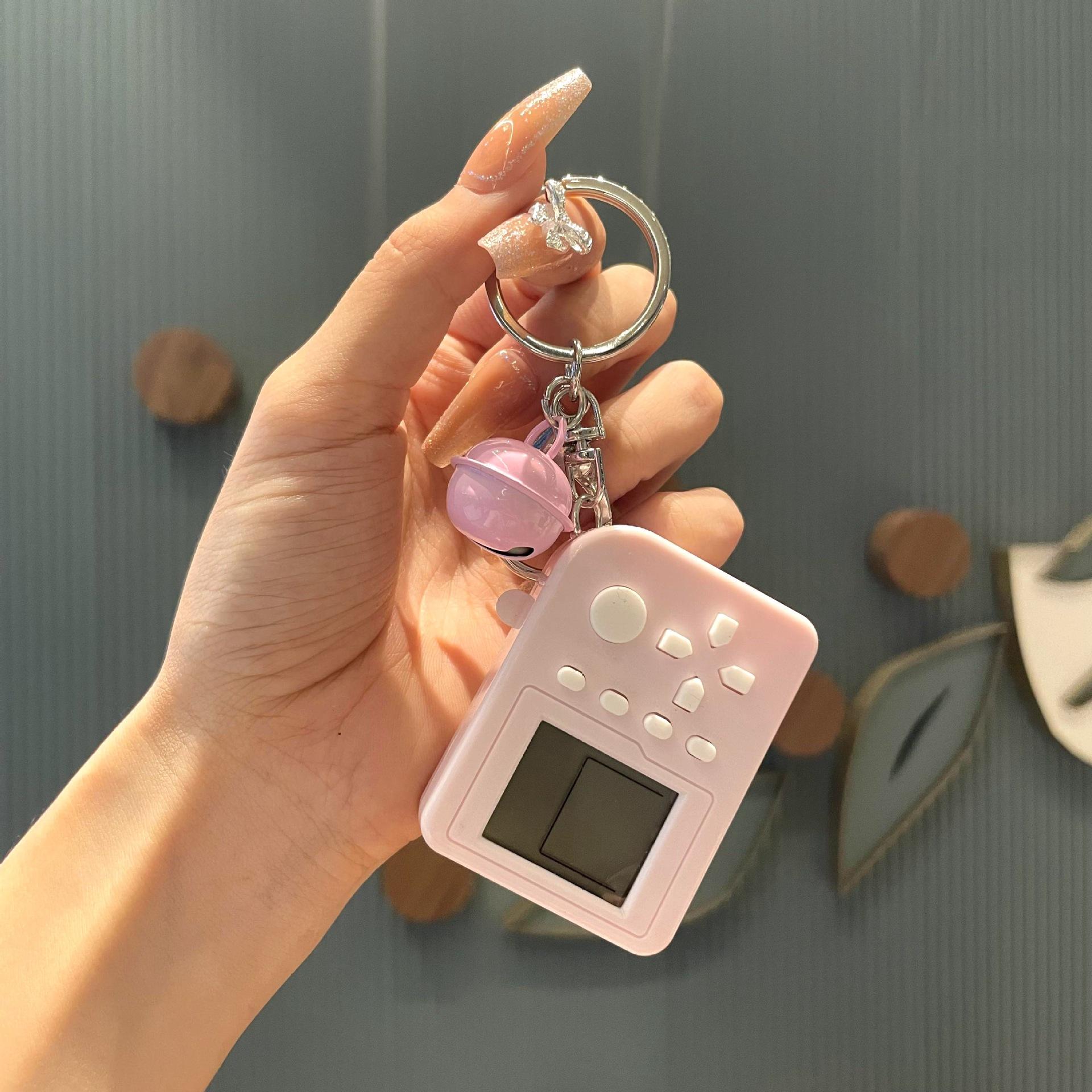 Tốt Nhất Cầm Tay Nhỏ Tay Cầm Chơi Game Mini Retro Tetris Tay Cầm Chơi Game Điện Tử Cầm Tay Tay Cầm Chơi Game Ô Tô Móc Khóa