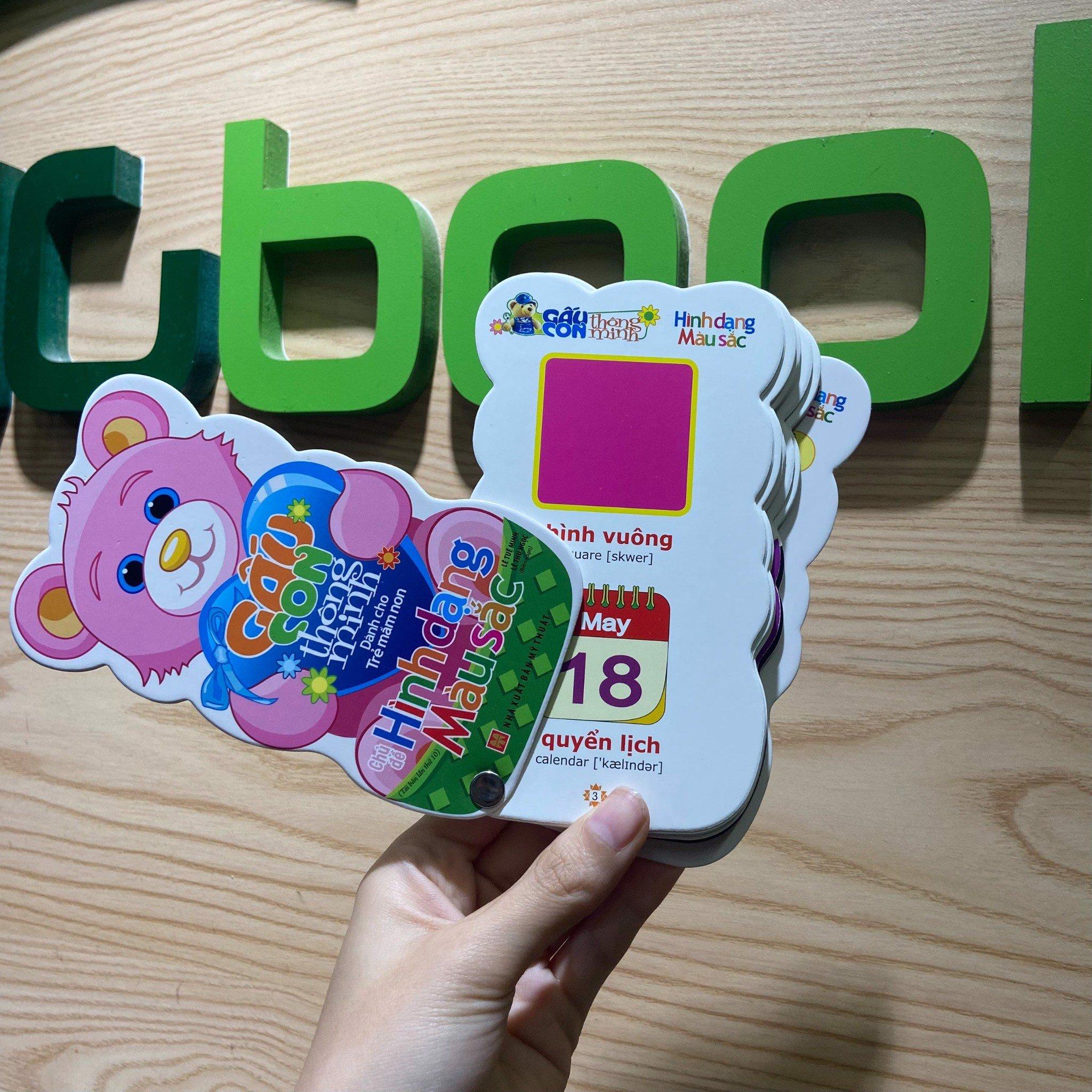 Gấu Con Thông Minh - Dành Cho Tuổi Mầm Non - Hình Dạng Màu Sắc