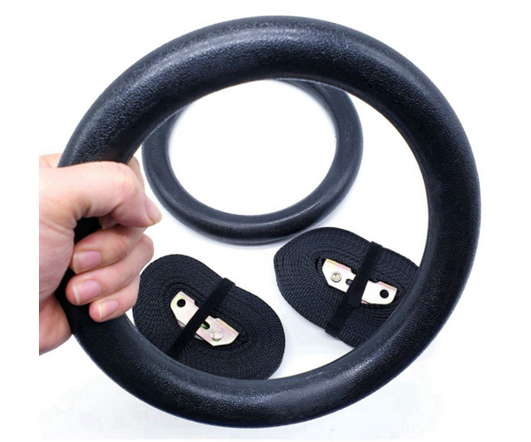 Bộ vòng xà tập thể dục RingDip (có khóa chốt điều chỉnh), dây dài 4.5m điều chỉnh dễ dàng cho các bài tập, chịu tải 120kg, an toàn cho người sử dụng