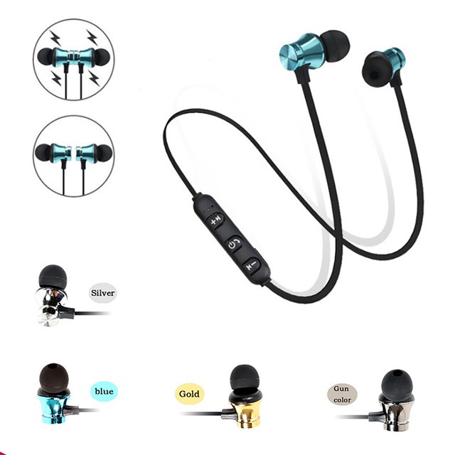 Tai Nghe Bluetooth không dây nhét tai thể thao X9 - miếng lót chuột