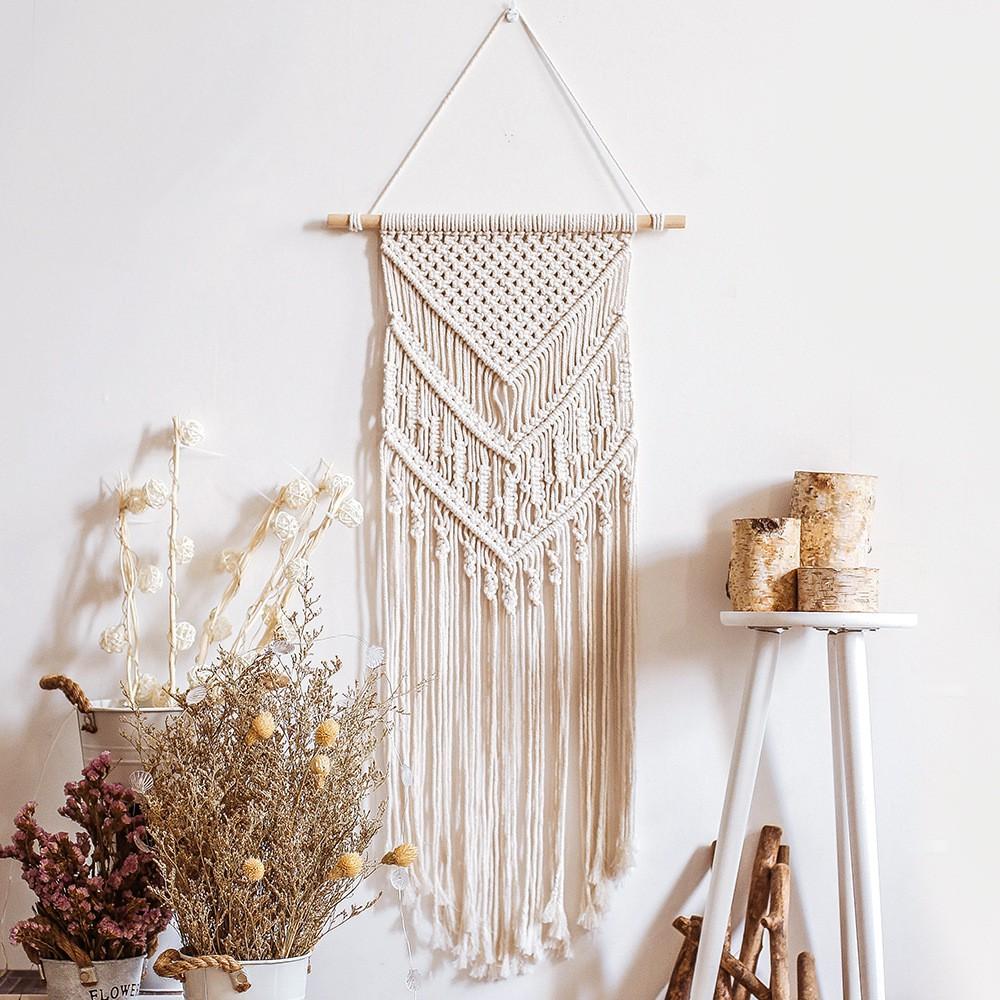 Mành Macrame thắt mũi tên