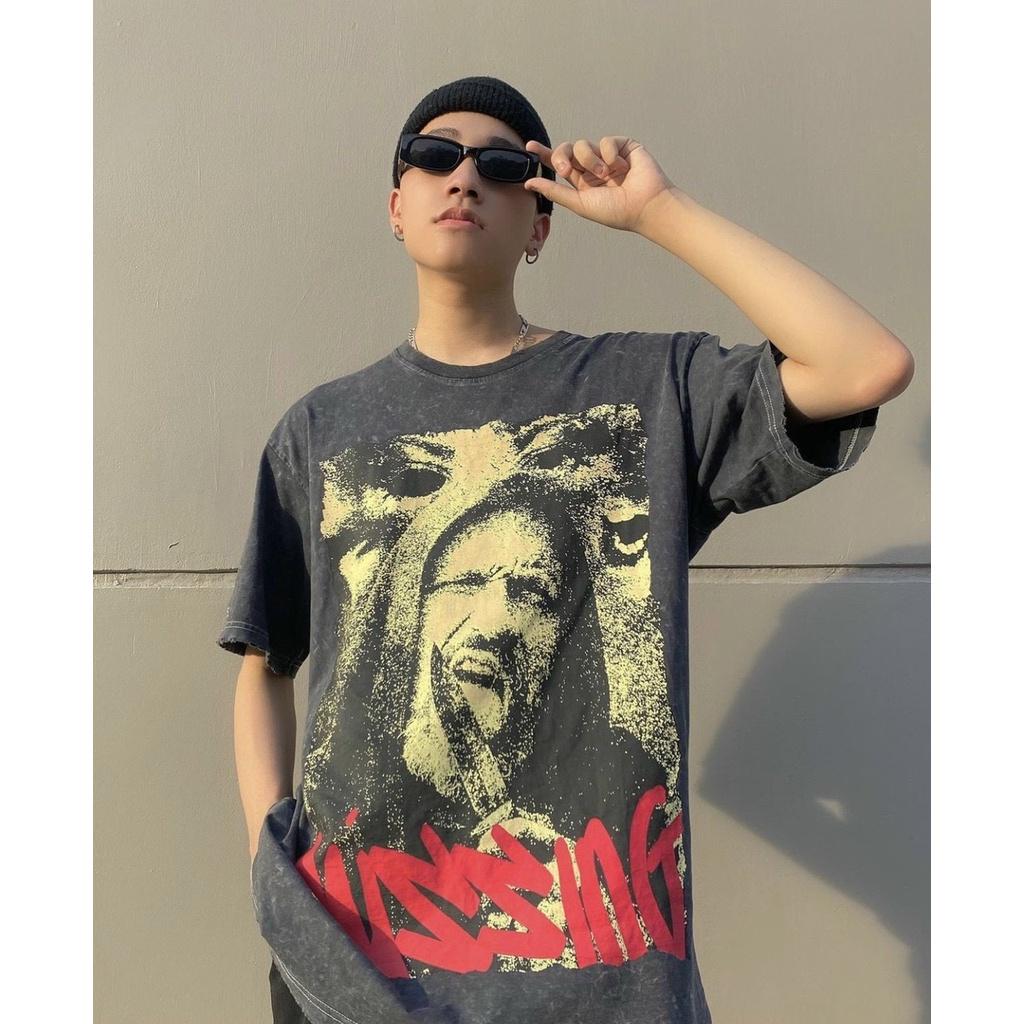 Áo Thun Nam Nữ Local Brand Bad Habits Wash Xám Tay Lỡ Unisex Full Mạc