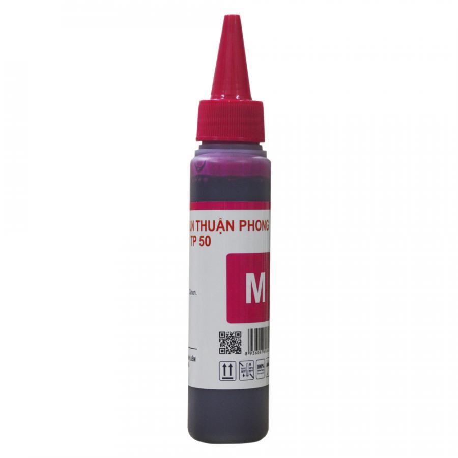 Bộ 4 Màu Mực in phun Thuận Phong TP50 (100ml) dùng cho máy in phun Epson, HP, Canon - Hàng Chính Hãng