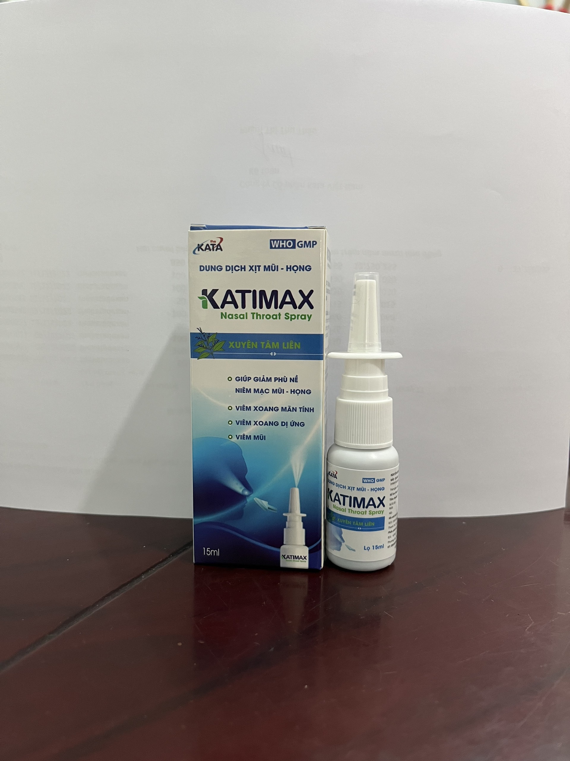 Xịt Xoang Mũi Họng KatiMax- Chuyên gia Xoang mãn tính