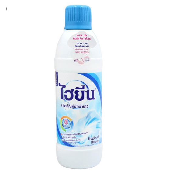 Nước tẩy trắng quần áo Hygiene xanh 250ml