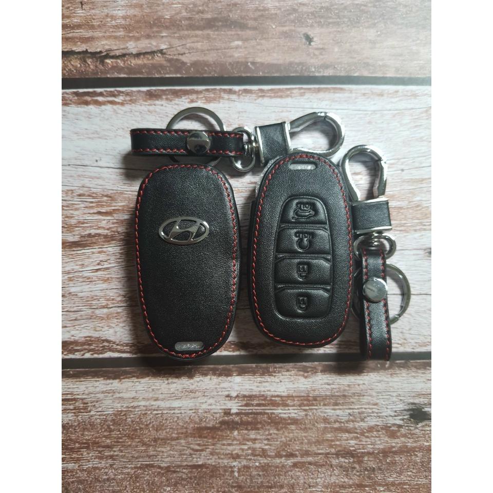 Bao Da Chìa Khóa Dành Cho Xe Hyundai Accent 2021 Logo 3D
