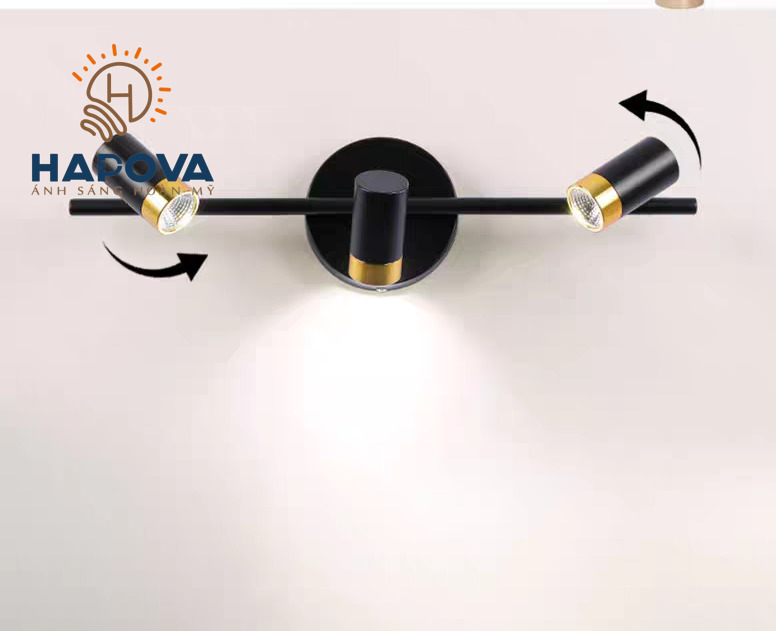 Đèn soi tranh, đèn chiếu tranh 3 bóng HAPOVA TEILA 9854 1 bóng, 3 bóng, 6 bóng