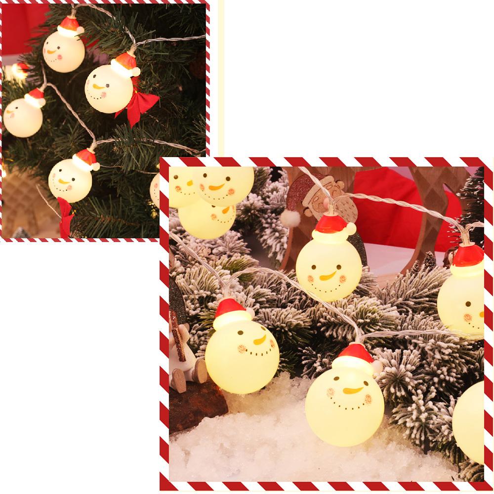 Đèn dây Giáng sinh hình người tuyết