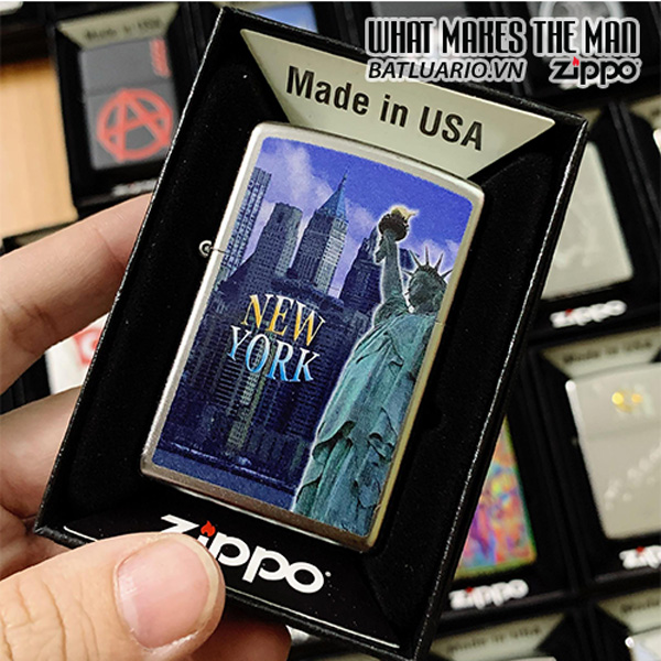 Bật Lửa Zippo 205 New York City Image Color