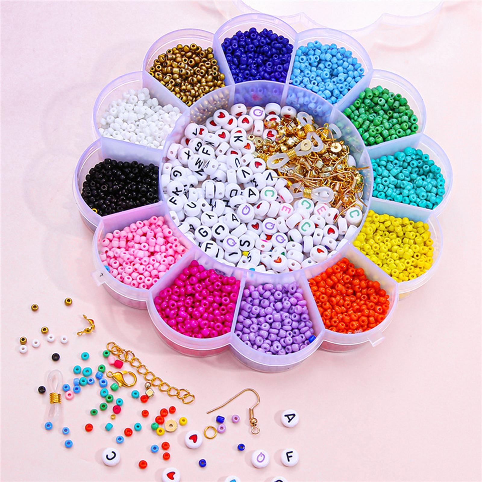 Seed Beads Beading Supplies DIY Loose Beads for Jewelry Making Findings