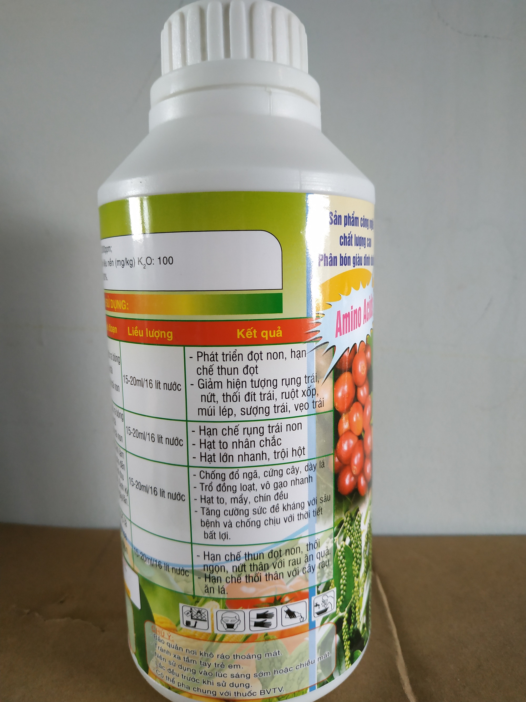 Phân bón vi lượng SIÊU KALI SỮA cho các loại cây trồng - chai 500ml biomax
