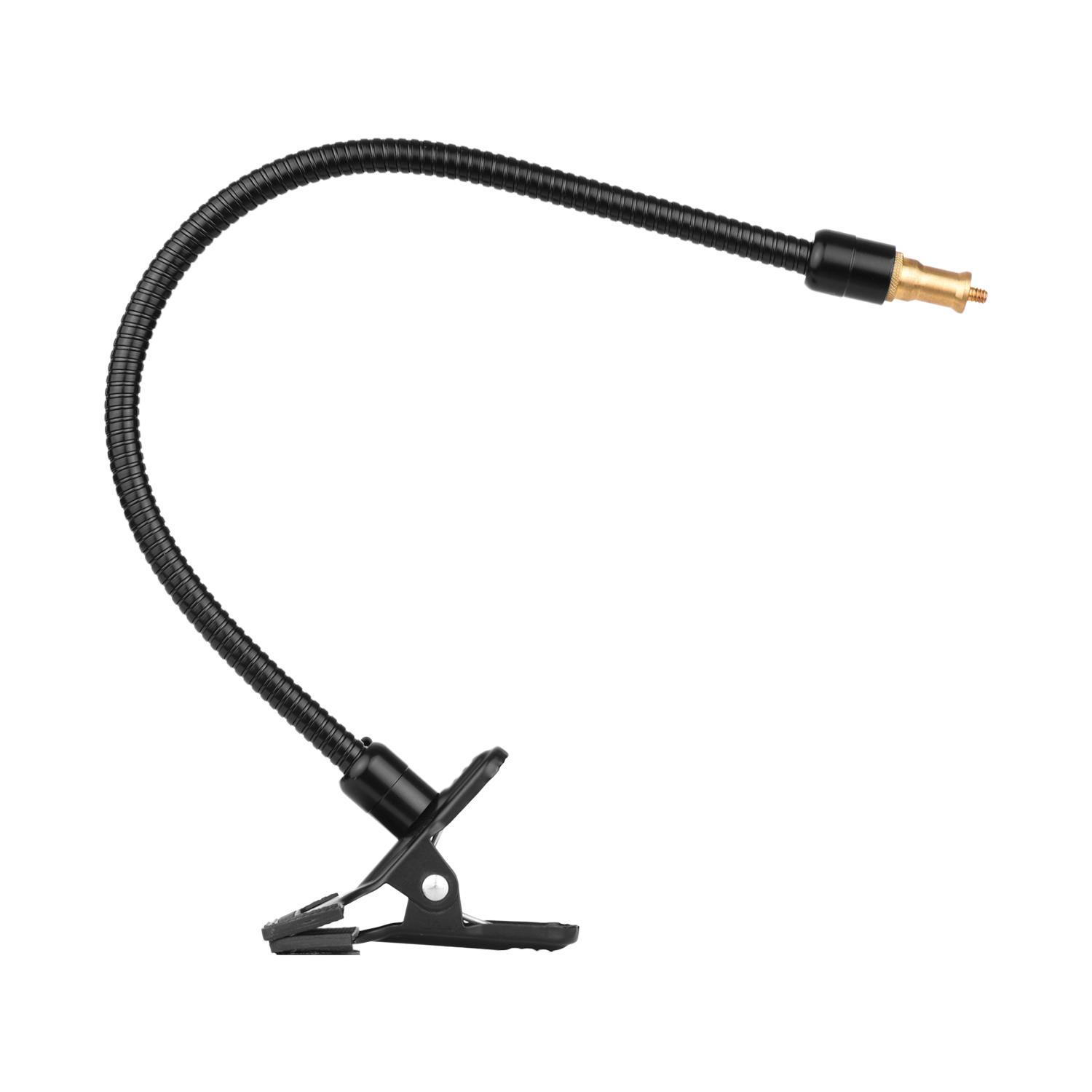 Chân đế kẹp gắn ống linh hoạt với 1/4 vít cho máy ảnh gắn micrô
