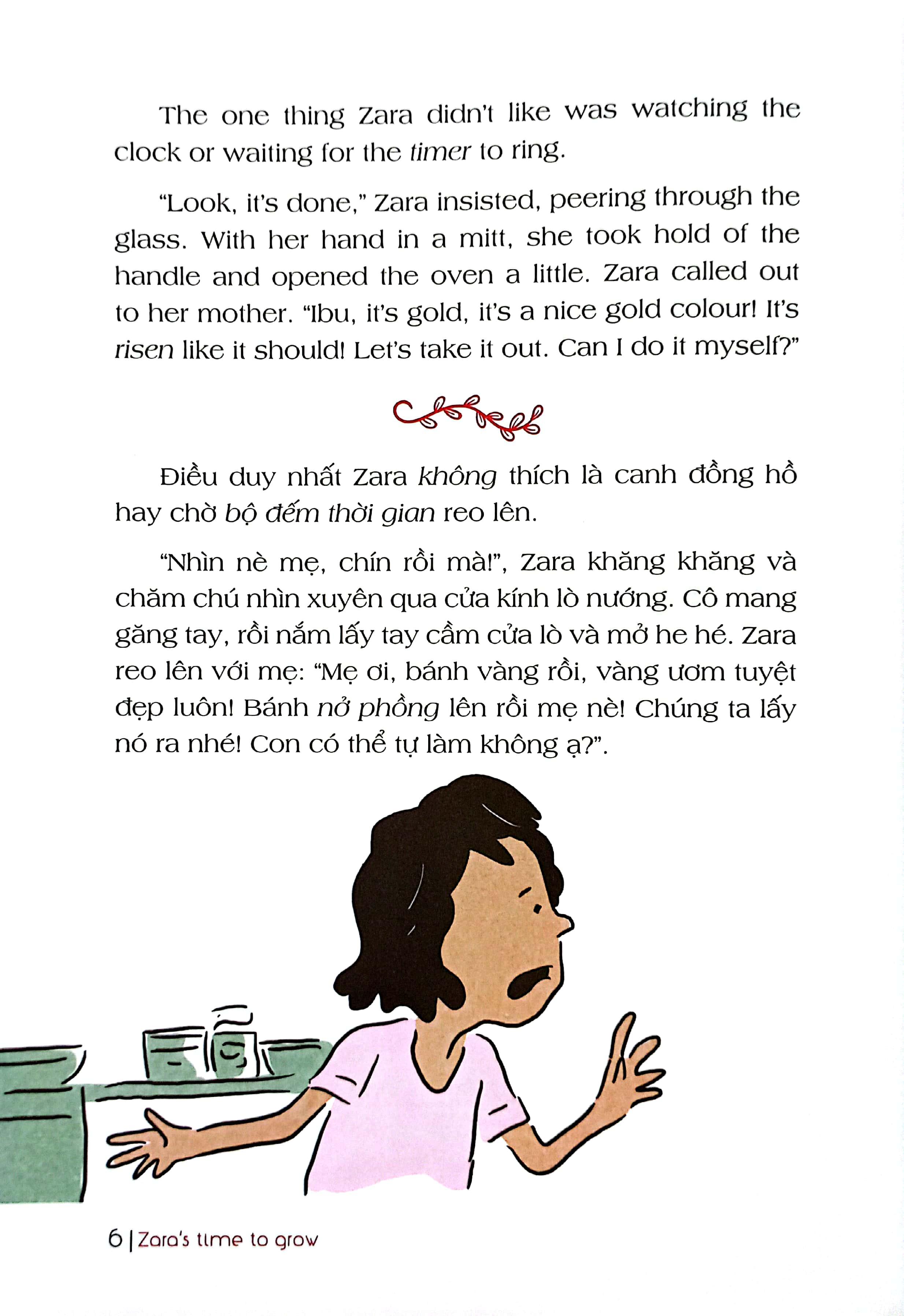 Sách - Bài Học Về Tính Kiên Nhẫn - Đã Đến Lúc Zara Lớn Khôn (Song Ngữ Anh - Việt) (Tái Bản 2024)