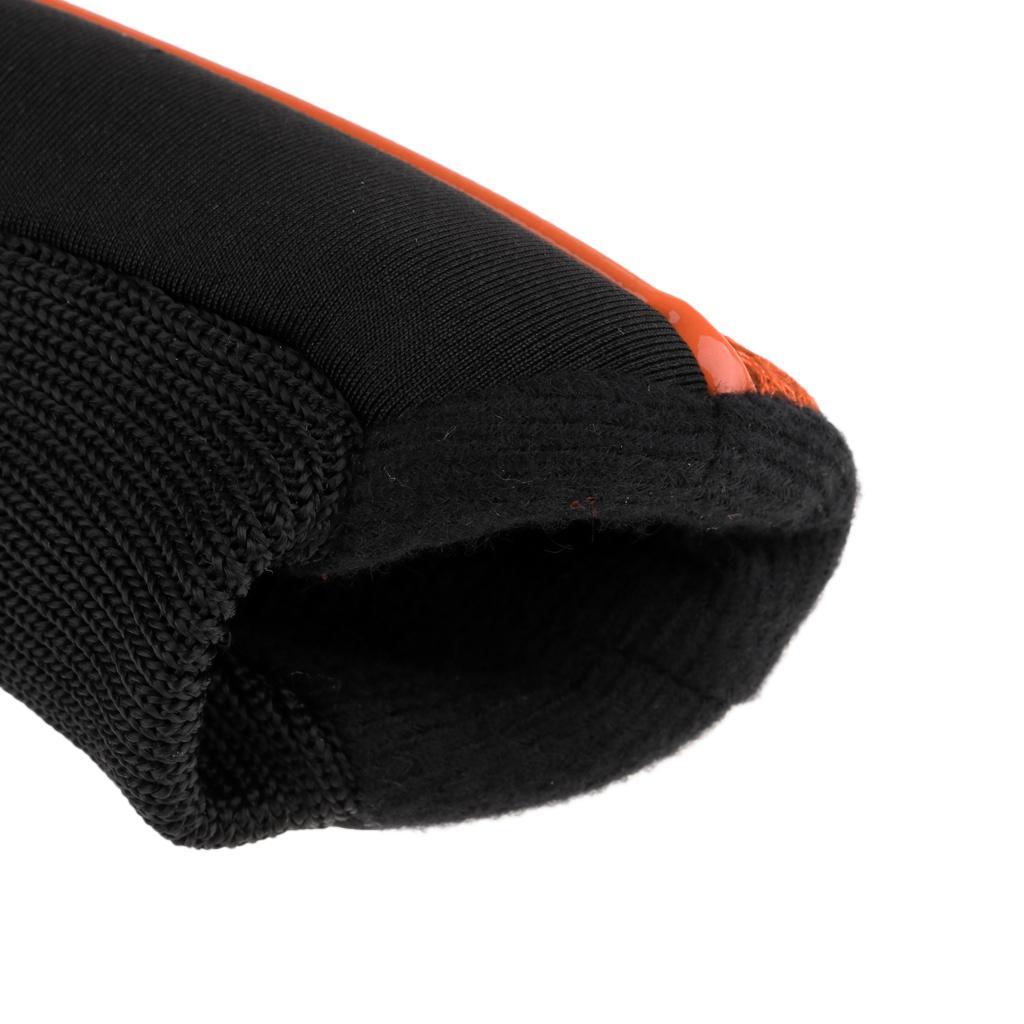 5-6pack Golf Hybrid UT Club Head Cover Headcover with Number Tag Orange
