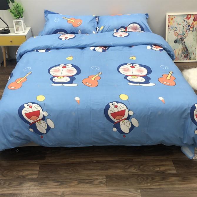 Set 5 món cao cấp Vỏ chăn, ga gối kèm vỏ gối ôm nhiều mẫu