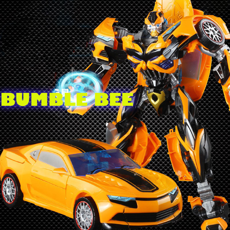 Robot biến hình ôtô Transformer cao 35cm mẫu Bumble Bee 6699-5D