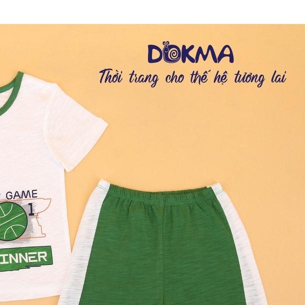 Bộ cộc tay bé trai 2-6 tuổi hình vợt tennis, Bộ hè cho bé hình ngộ nghĩnh vải cotton xước co giãn tốt thấm hút mồ hôi tốt