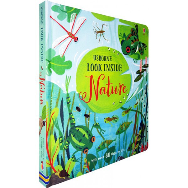 Sách Bản Quyền - Look Inside Nature ( Bức tranh toàn cảnh về tự nhiên ) - Sách Khám Phá Thế Giới Tự Nhiên Dành Cho Trẻ - Á Châu Books, Bìa Cứng, In Màu