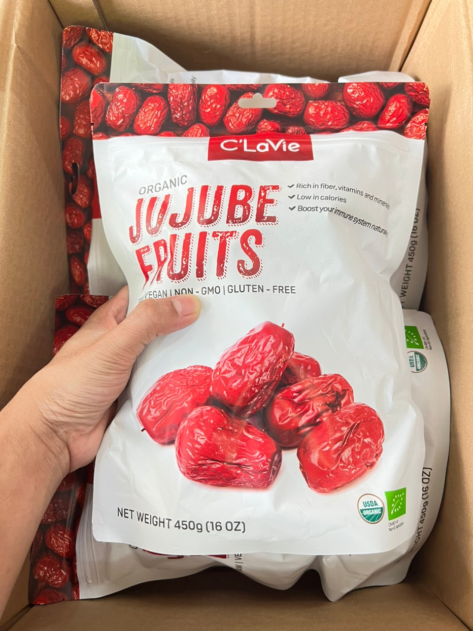 Táo Đỏ Hữu Cơ 450G