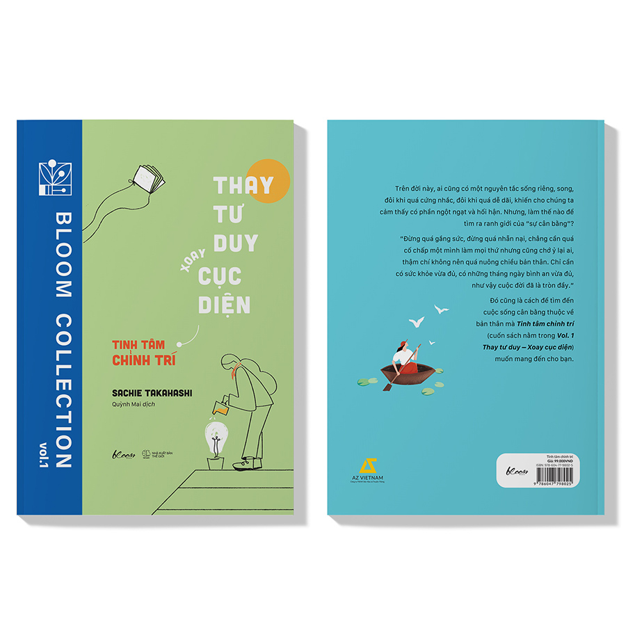 Cuốn sách: Thay Tư Duy - Xoay Cục Diện - Tinh Tâm Chỉnh Trí