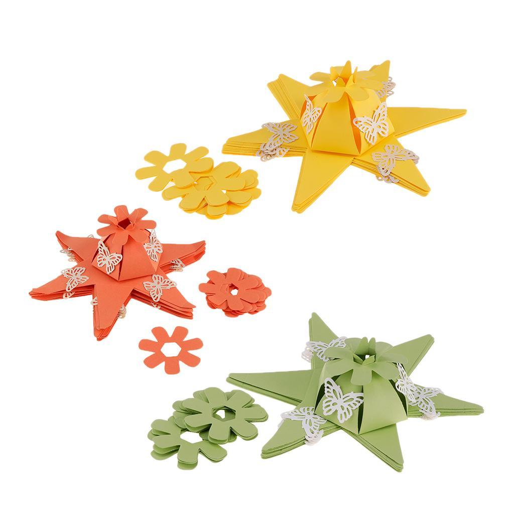 12pcs Novelty Butterfly Candy Gift Boxes DIY Wedding Birthday Favors