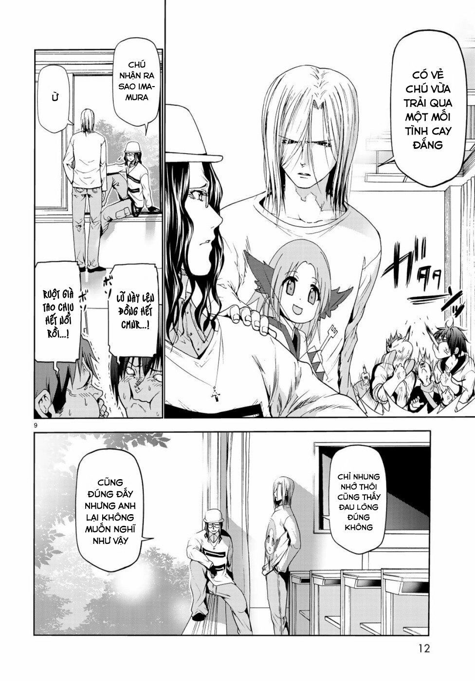 cô gái thích lặn - grand blue chapter 58 8
