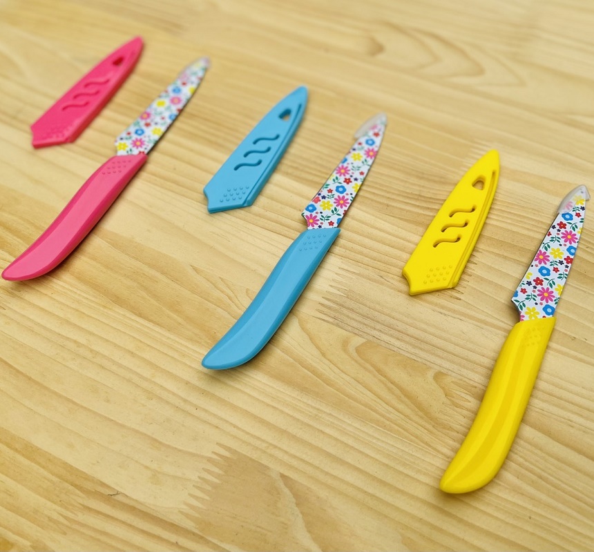 Dao gọt trái cây lưỡi Ceramic Echo Saya 195mm - Hàng nội địa Nhật Bản nhập khẩu chính hãng