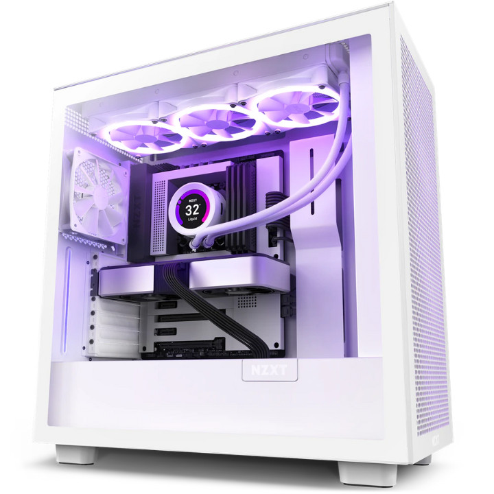 Vỏ Case Máy Tính NZXT H7 Flow - Hàng Chính Hãng