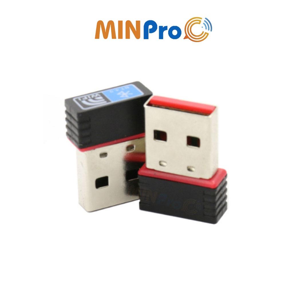 USB WIFI Bluetooth thu wifi cho máy tính bàn, laptop tốc độ cao - MINPRO