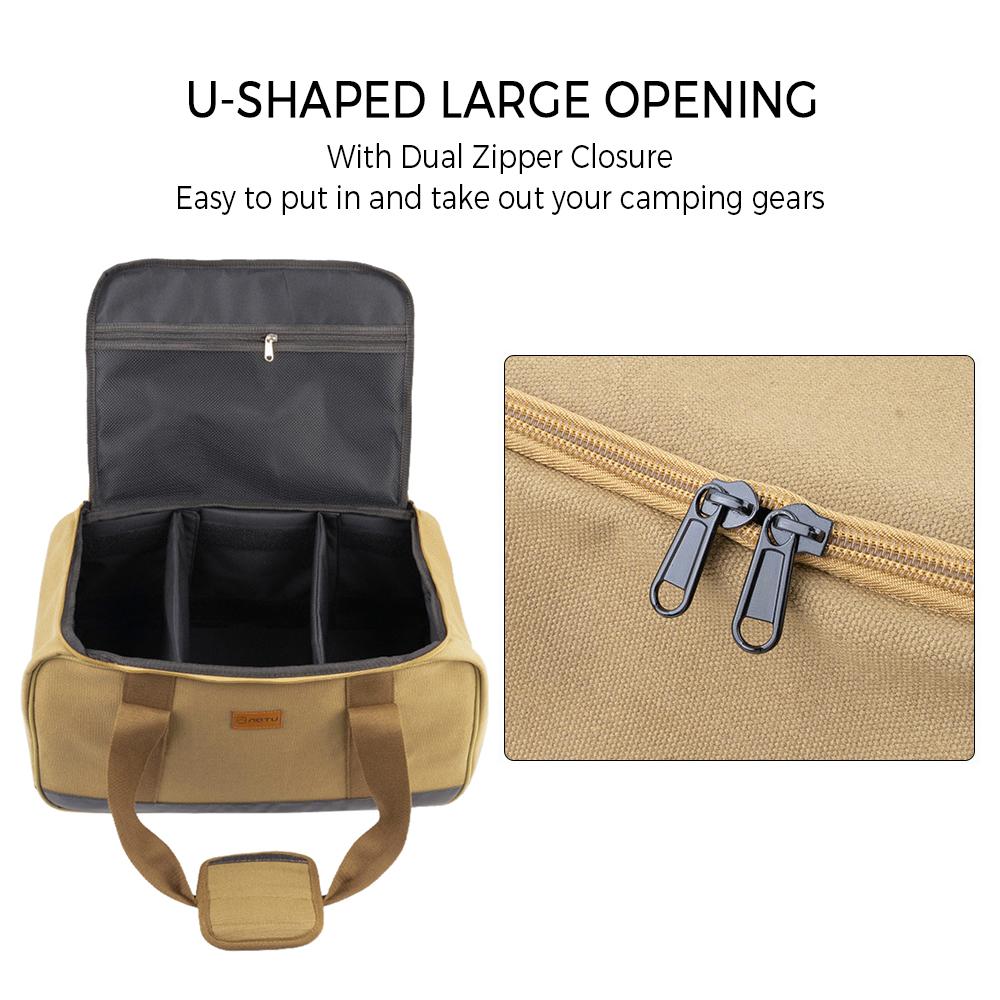 Waterproof Camping Duffel Bag Outdoor Camping Gear Cookware Tool Storage Bag Carry Case