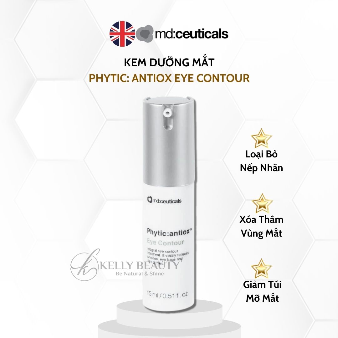Kem Dưỡng Mắt PHYTIC: ANTIOX Eye Contour - MD:Ceuticals | Kelly Beauty