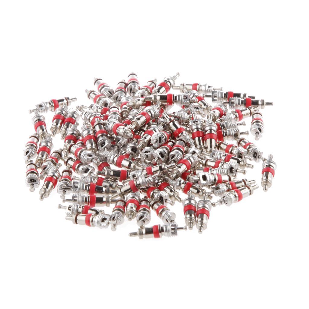 4x Car Motorcycle Vehicle Replacement Tire Tire Aluminum Valve