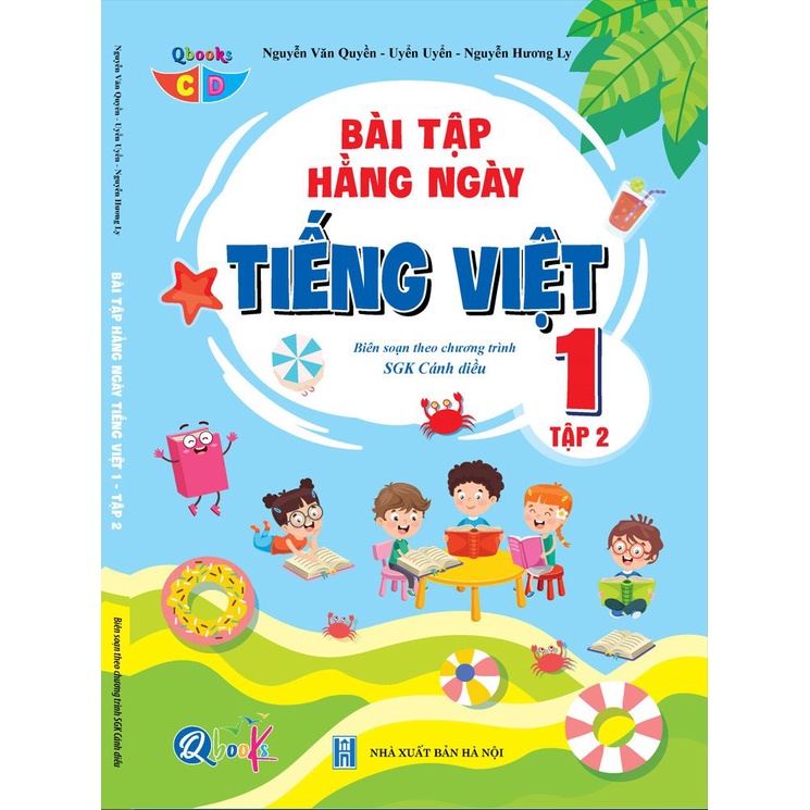 Sách Combo Bài Tập Hằng Ngày Toán, Tiếng Việt Lớp 1 - Cánh Diều - BẢN QUYỀN