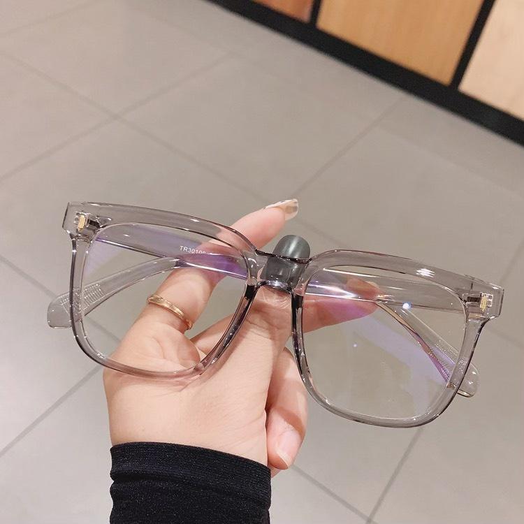MẮT KÍNH GỌNG CẬN FORM VUÔNG 645 KẺ SỌC DỌC PHONG CÁCH ULZZANG HÀN QUỐC CÁ TÍNH