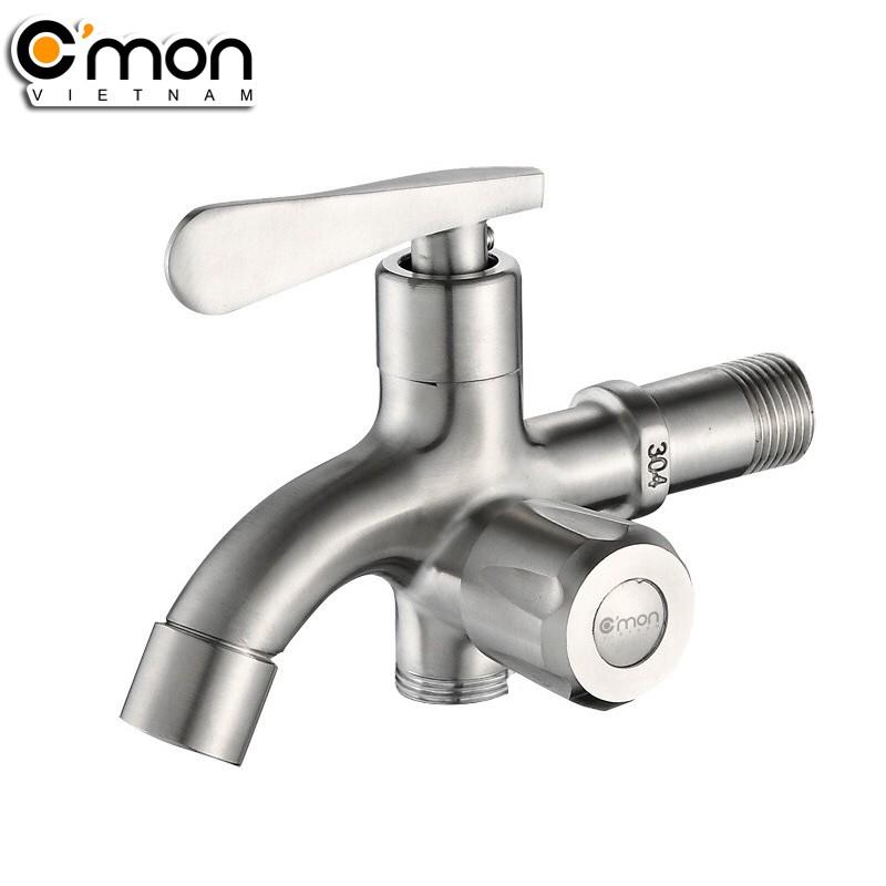 Bộ vòi sen siêu tăng áp inox SUS304 C'MON TS-01_304 + củ sen lạnh CSL-01
