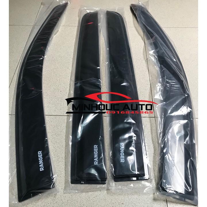 Vè che mưa loại nhựa đen cao cấp dành cho xe Ford Ranger