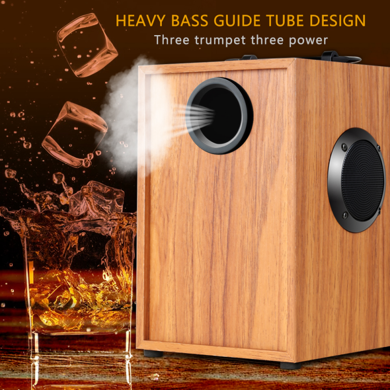 Loa loa loa Bluetooth không dây với loa âm thanh âm thanh di động mic