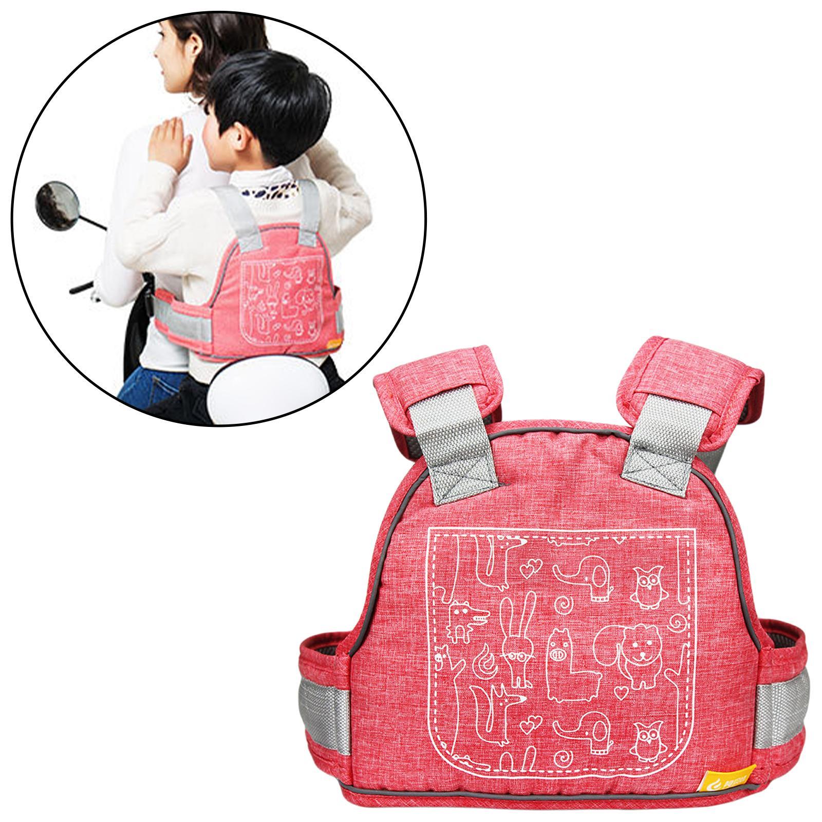 Motorcycle Children Kids Belt Seat Harness Belt Pink