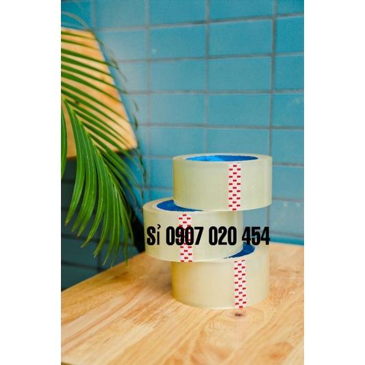 Băng keo opp trong/đục 100yard 1kg cây 6 cuộn lõi 4li
