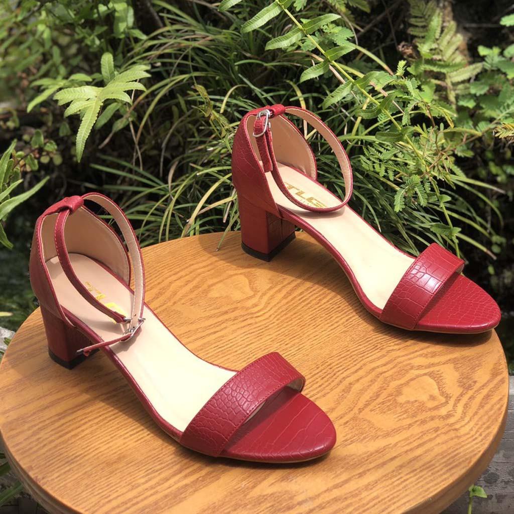 Giày sandal cao gót nữ thời trang cực trend 21281