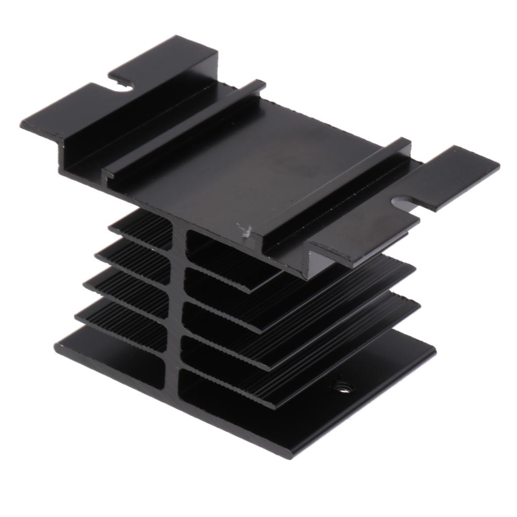 Sunnimix 3 Xblack Tản Nhiệt Tản Nhiệt Tản Nhiệt 80*50*50 Mm Cho SSR-10DA Tản Nhiệt