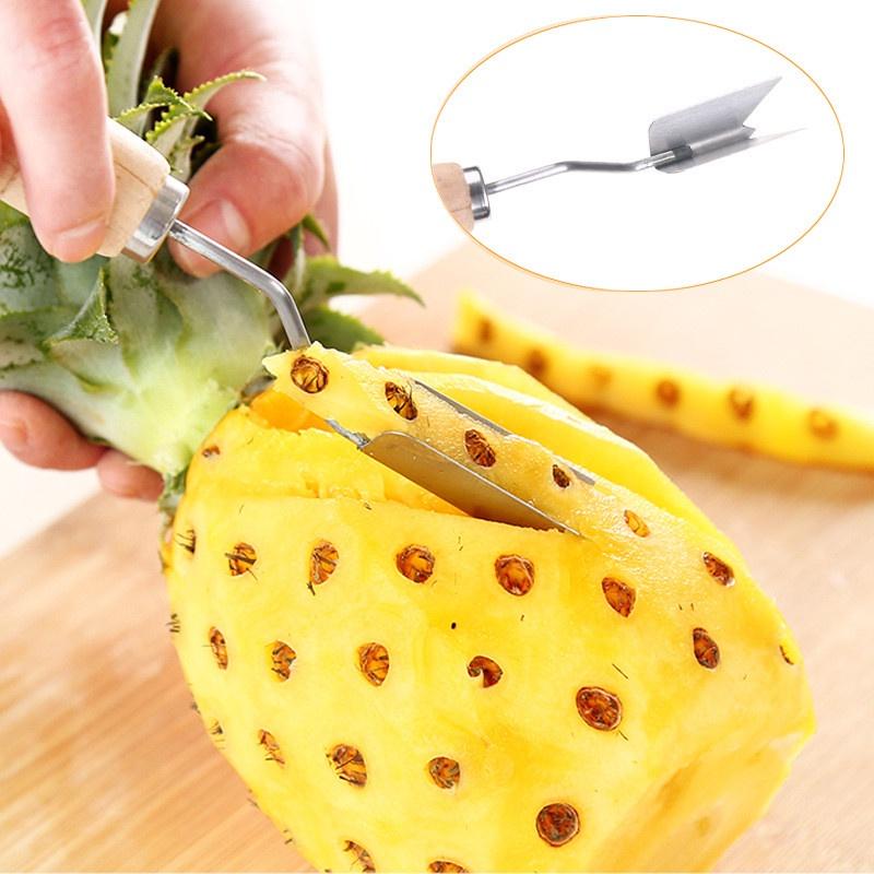 Dụng cụ gọt thơm thông minh pineapple knife tặng kèm dụng cụ cắt mắt thơm