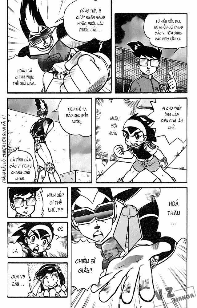 hiệp sĩ giấy - origami fighter chapter 1 31