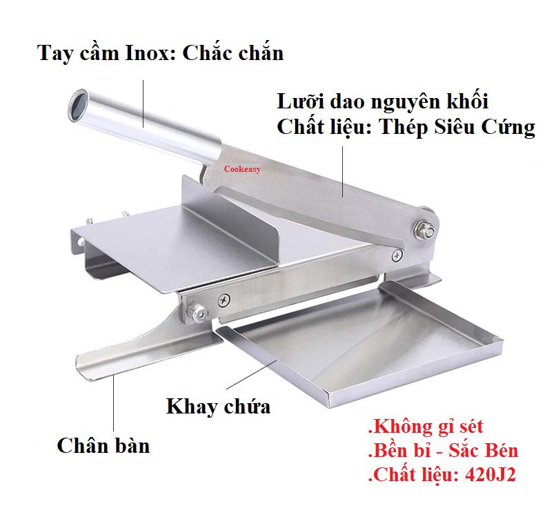 Máy chặt thịt gà, cắt xương, thái thịt đông lạnh ĐA NĂNG