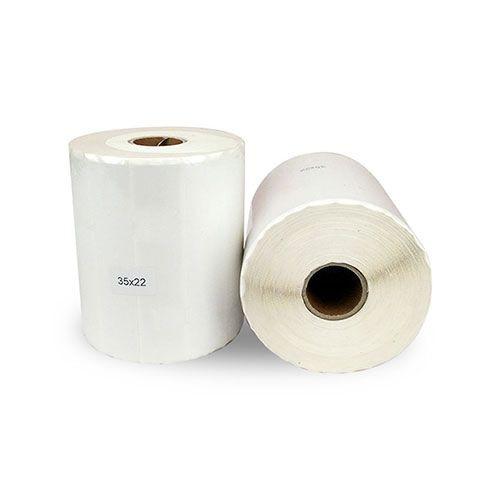 Giấy in mã vạch 3 tem/hàng 35x22mm (50m)