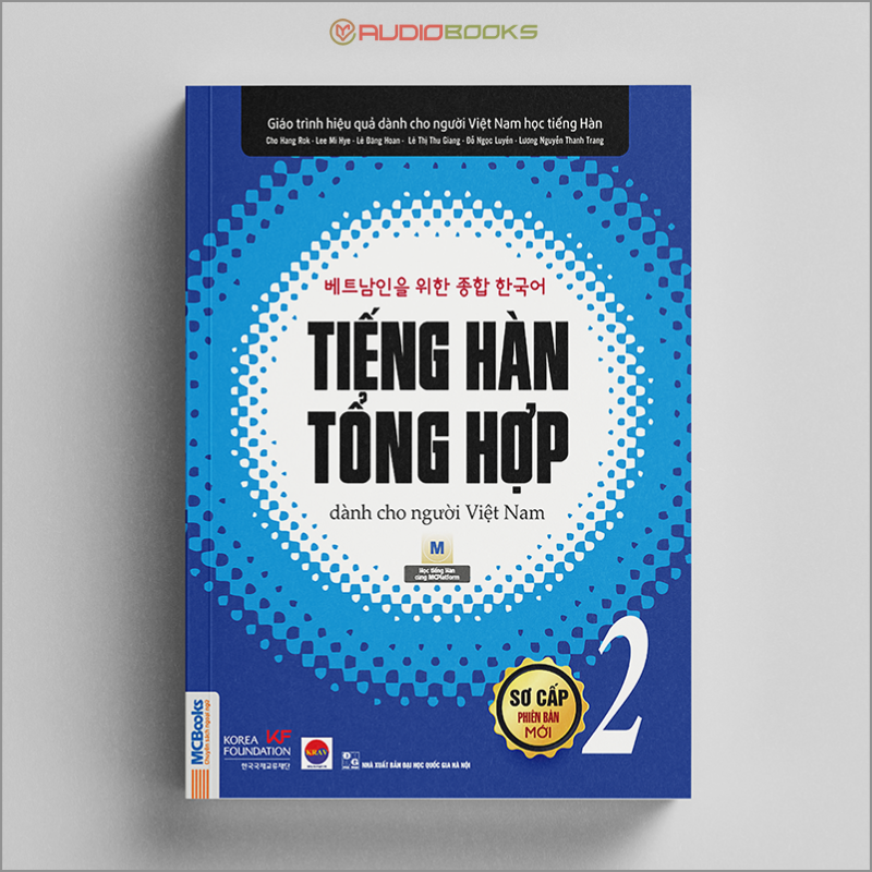 Tiếng Hàn Tổng Hợp Dành Cho Người Việt Nam - Sơ Cấp 2 - Bản Đen Trắng